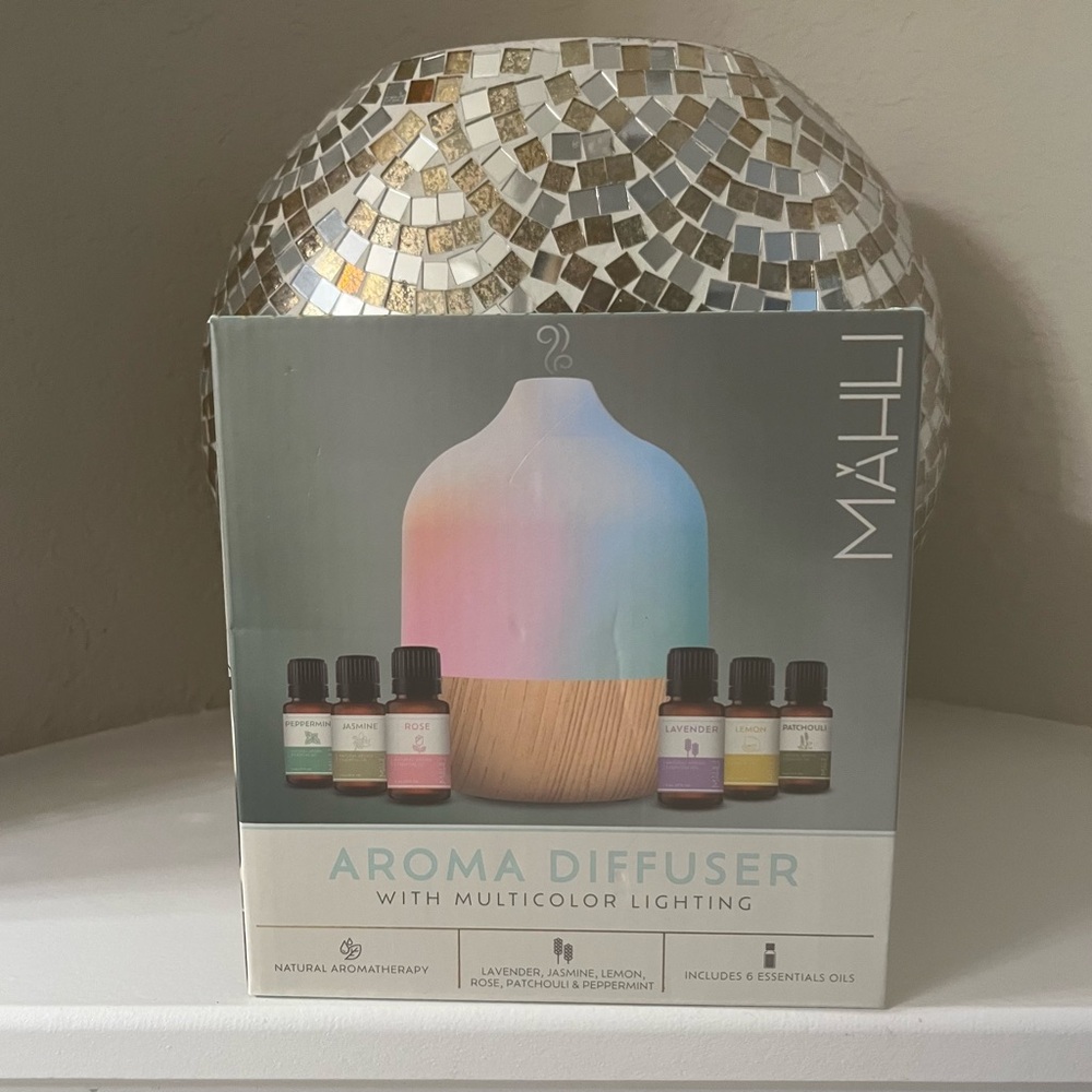 Mahli Aroma Diffuser with Multicolor Lighting